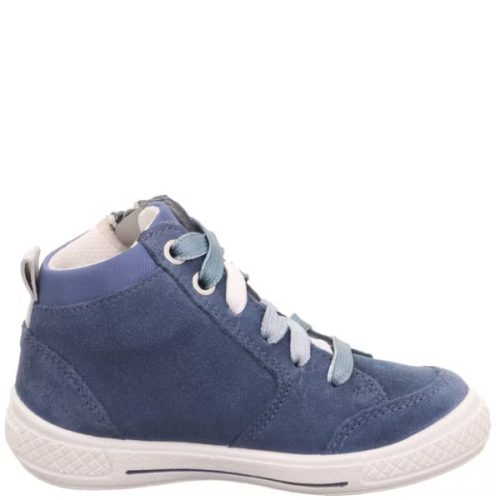 Superfit pillangós lány TENSY magas szárú sneakers - Kék
