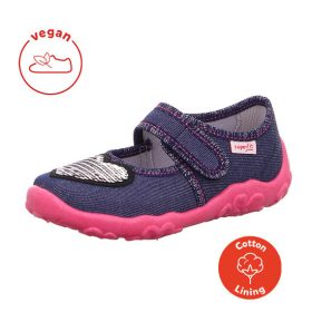 Superfit szívecskés lány BONNY vászoncipő - Kék