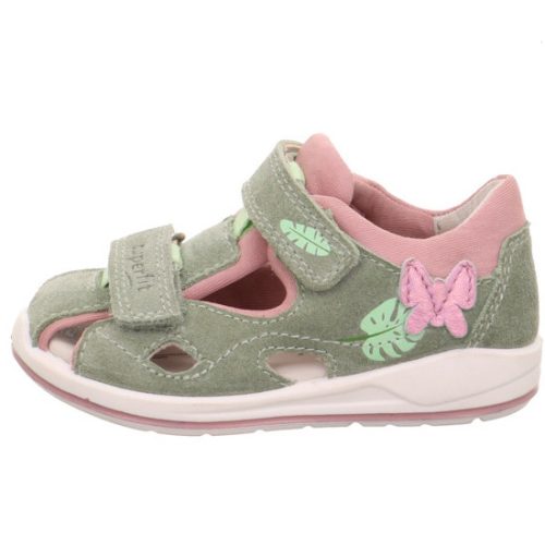 Superfit pillangós lány BOOMERANG szandál - Világoszöld