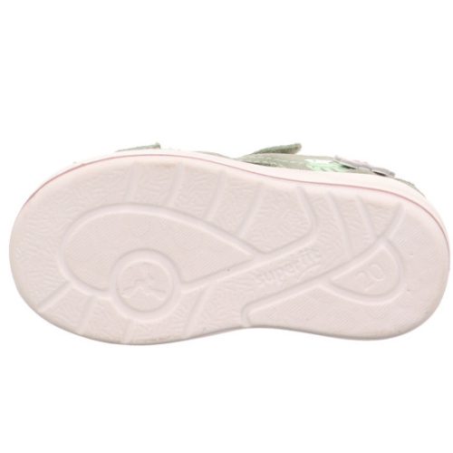 Superfit pillangós lány BOOMERANG szandál - Világoszöld