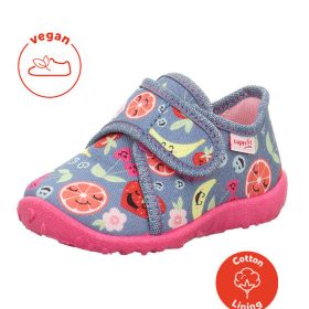   Superfit gyümölcsös lány SPOTTY vászoncipő - Világoszöld