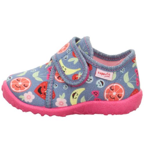 Superfit gyümölcsös lány SPOTTY vászoncipő - Világoszöld