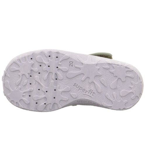 Superfit tigrises fiú SPOTTY vászoncipő - Világoszöld