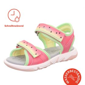   Superfit vízálló dinnyés lány PEBBLES szandál - Rózsaszín