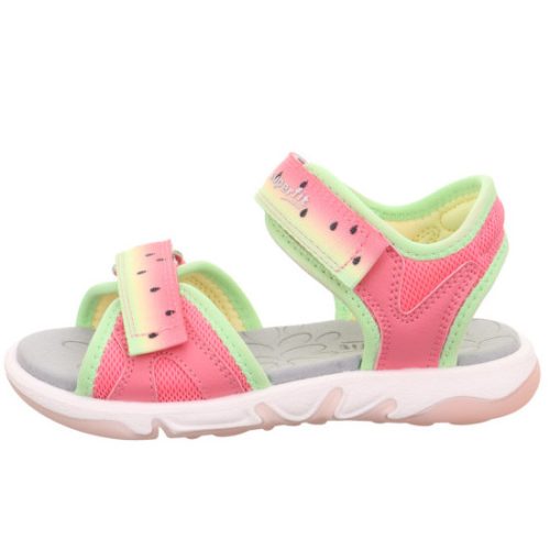 Superfit vízálló dinnyés lány PEBBLES szandál - Rózsaszín