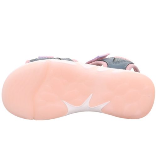 Superfit vízálló szívecskés lány PEBBLES szandál - Szürke