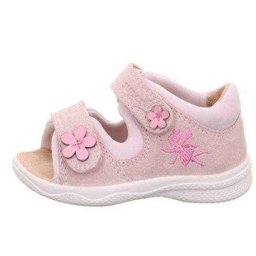 Superfit első lépés virágos lány POLLY szandál - Rózsaszín