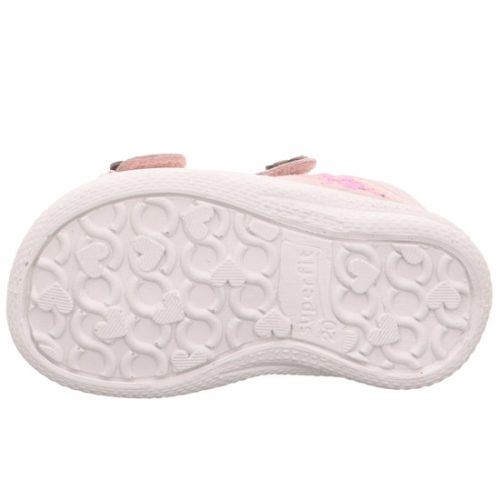 Superfit első lépés virágos lány POLLY szandál - Rózsaszín