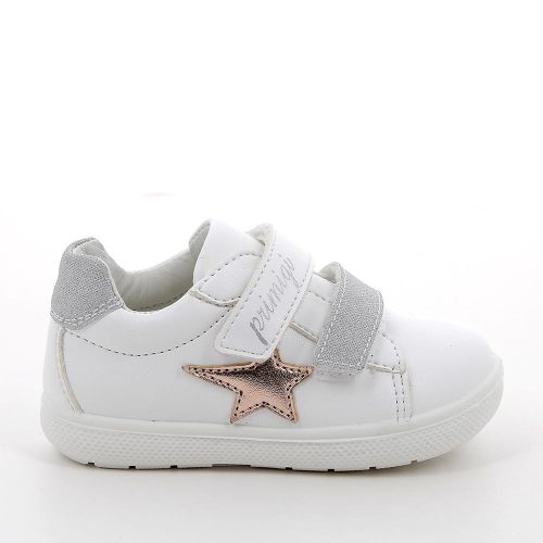 Primigi lány átmeneti csillagos cipő - Fehér