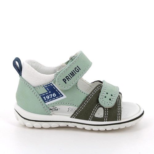 Primigi első lépés fiú szandál - Világoszöld-sötétbarna