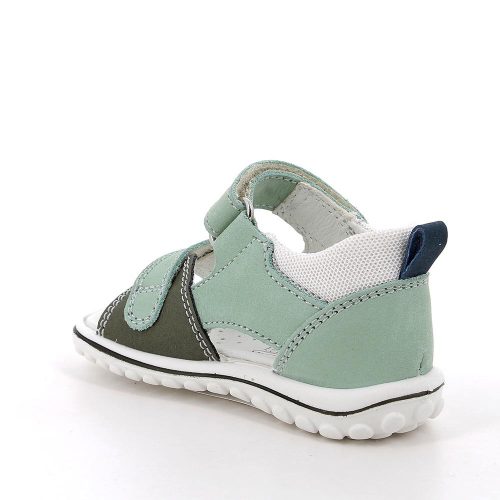 Primigi első lépés fiú szandál - Világoszöld-sötétbarna