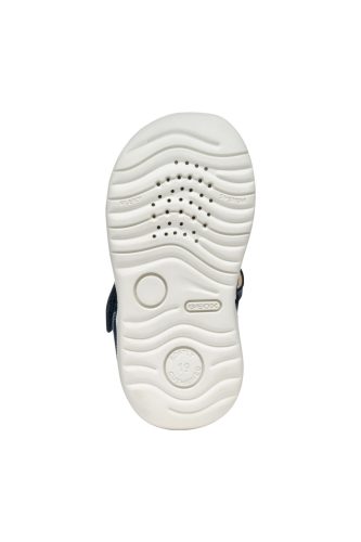 Geox első lépés fiú MACCHIA baba szandál – Kék-fehér