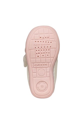 Geox első lépés lány TUTIM baba cipő – Fehér-rózsaszín