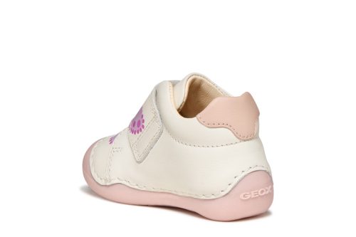 Geox első lépés lány TUTIM baba cipő – Fehér-rózsaszín