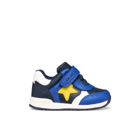   Geox első lépés fiú RISHON baba sneaker – Sötétkék-sárga