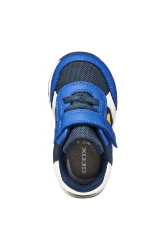 Geox első lépés fiú RISHON baba sneaker – Sötétkék-sárga