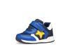 Geox első lépés fiú RISHON baba sneaker – Sötétkék-sárga