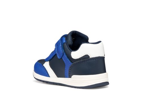Geox első lépés fiú RISHON baba sneaker – Sötétkék-sárga