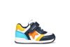 Geox első lépés fiú RISHON baba sneaker – Fehér-sötétkék