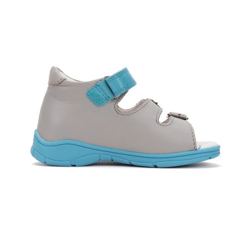 Ponte20 szupinált fiú macis szandál - Szürke-kék