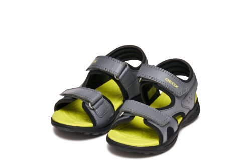 Geox fiú VANIETT szandál – Szürke-lime