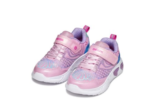 Geox lány ASSISTER sneaker – Rózsaszín-lila (LED)