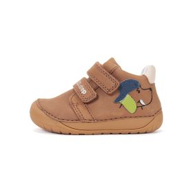 D.D. Step Barefoot kutyás fiú cipő - Barna