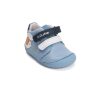 D.D. Step Barefoot színváltós csigás fiú cipő - Világoskék